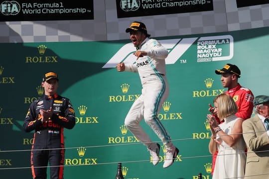 Feierte 2019 seinen insgesamt sechsten Sieg auf dem Hungaroring: Lewis Hamilton.