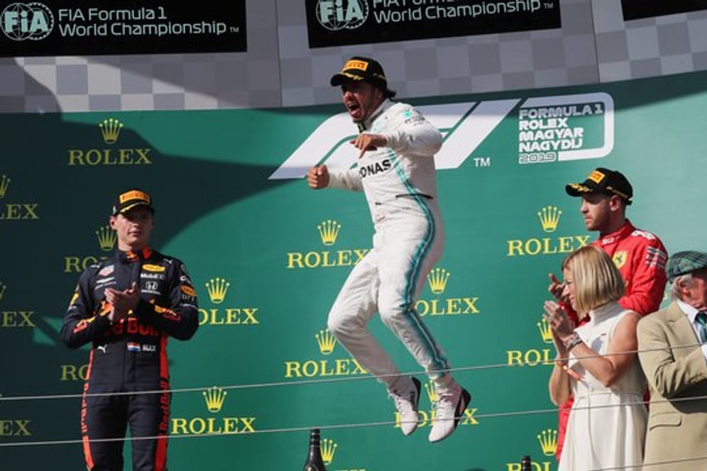 Feierte 2019 seinen insgesamt sechsten Sieg auf dem Hungaroring: Lewis Hamilton.