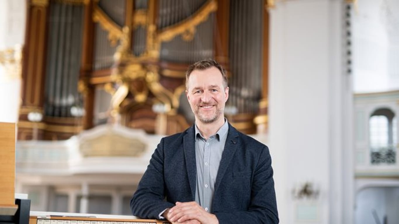 Jörg Endebrock, Kantor und Organist an der Hauptkirche St.