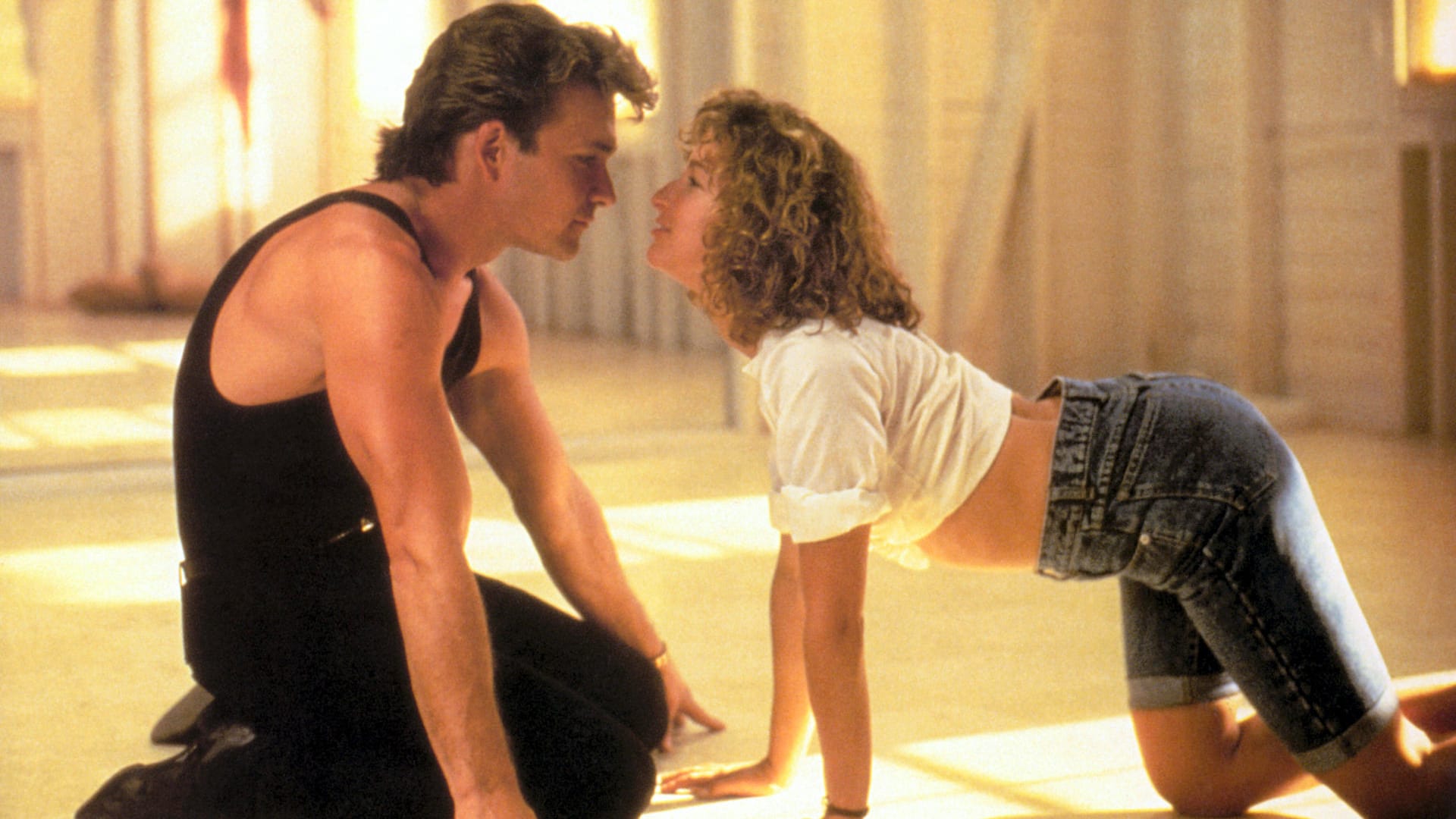 "Dirty Dancing": Patrick Swayze und Jennifer Grey in dem legendären Tanzfilm von 1987.