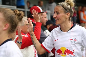 Anja Mittag: Die langjährige Nationalspielerin spielte zuletzt bei Rasenballsport Leipzig und beendet nun ihre Karriere.