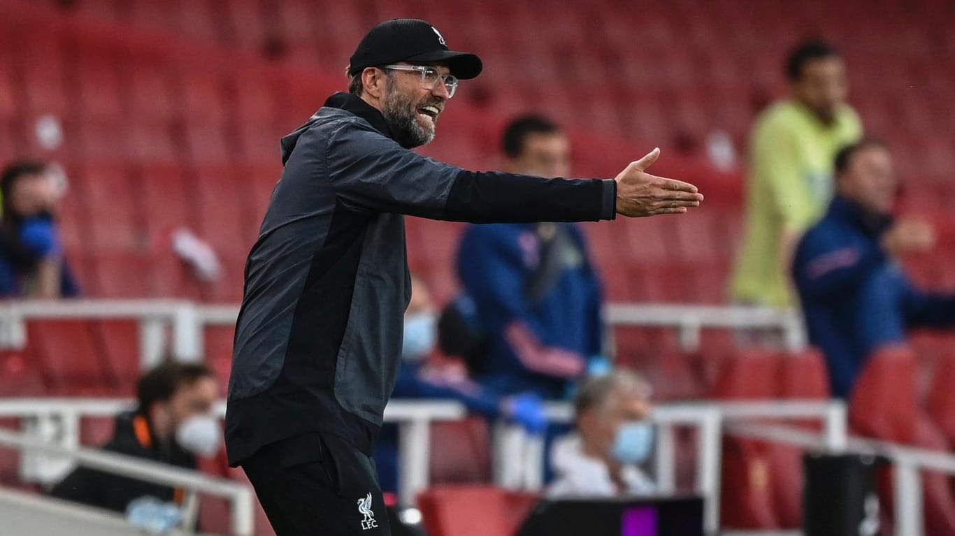 Unzufrieden: Liverpool-Trainer Jürgen Klopp.