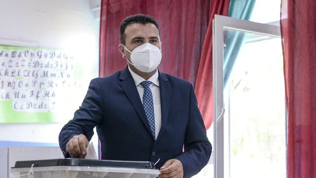 Die Sozialdemokraten von Zoran Zaev küren sich in Nordmazedonien zum Sieger.