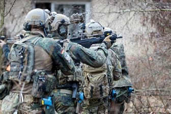 Kommando Spezialkräfte KSK bei Training