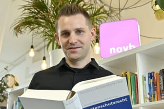 Datenschutzaktivist Max Schrems in Wien.