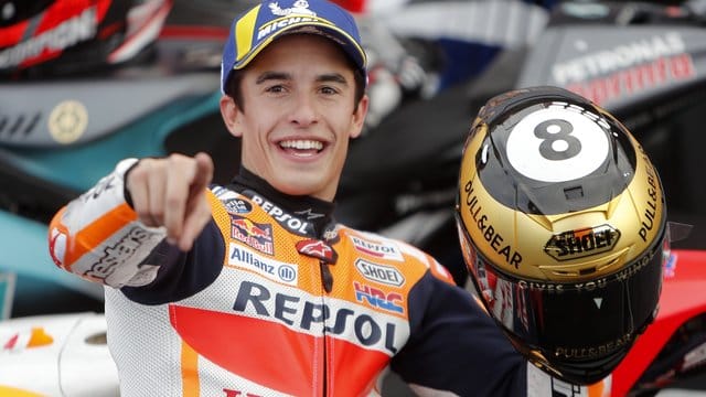 Ist auch in dieser Saison der Favorit der Motorrad-WM: Der spanische MotoGP-Pilot Marc Marquez. Ist auch in dieser Saison der Favorit der Motorrad-WM: Der spanische MotoGP-Pilot Marc Marquez.