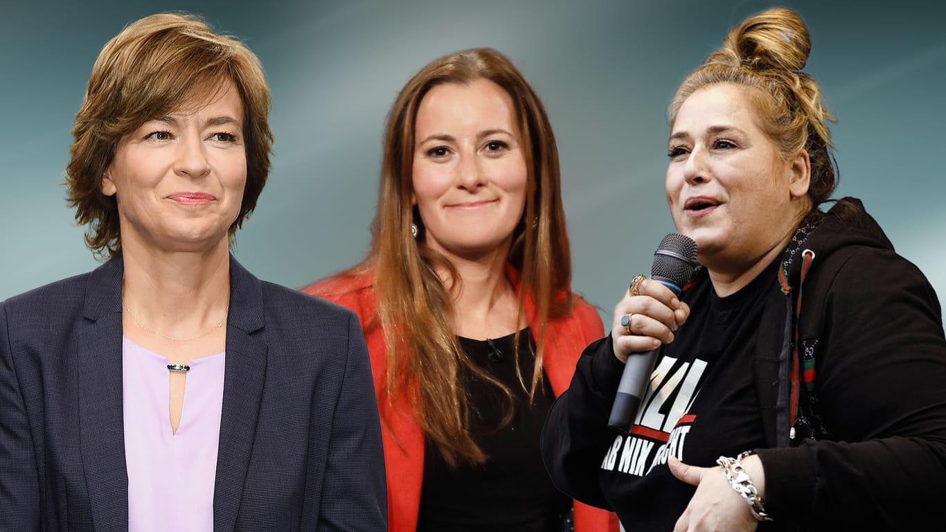 Die Moderatorin Maybrit Illner, die Politikerin Janine Wissler und die Kabarettistin Idil Baydar: Sie alle erhielten mit "NSU 2.0" unterzeichnete Todesdrohungen.