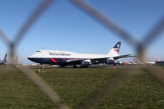 Eine Boeing 747 von British Airways: Die Fluggesellschaft legt die Flotte wegen Corona vorzeitig still.
