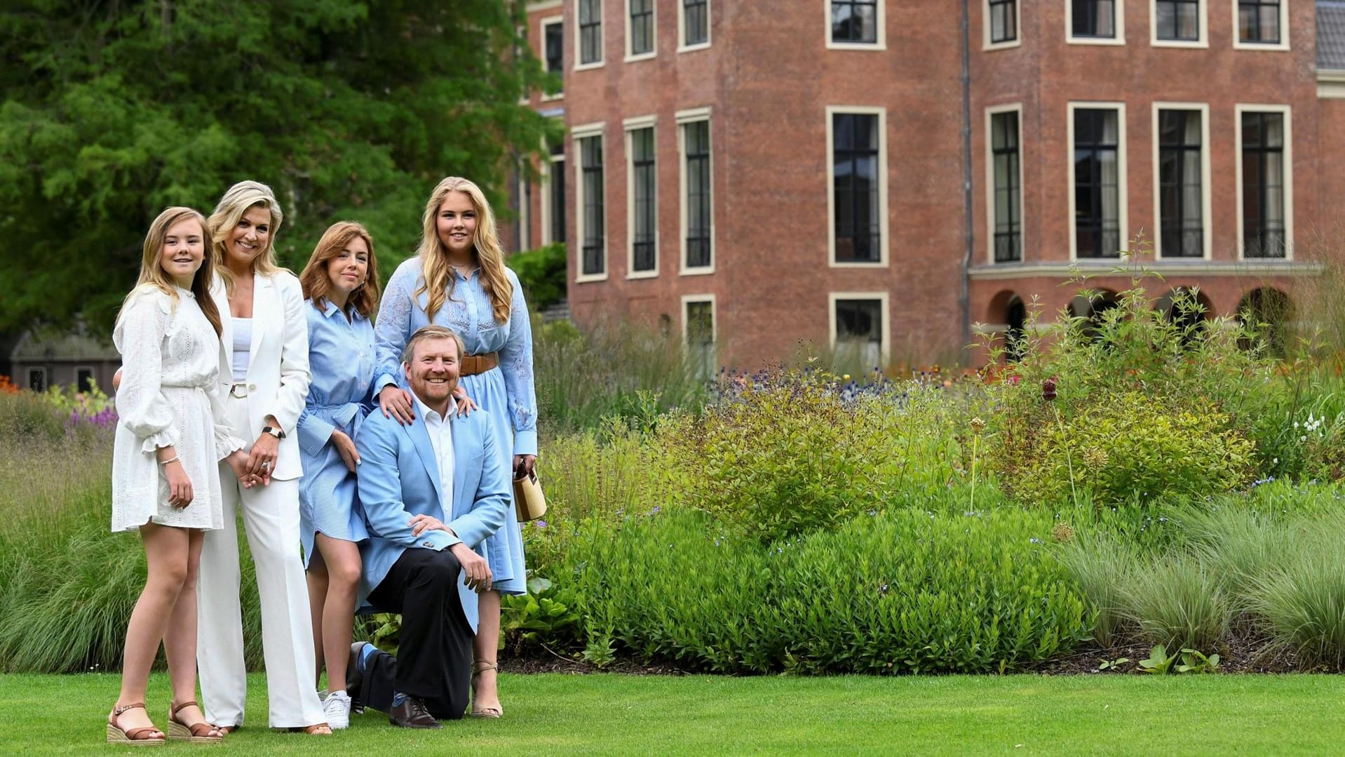 König Willem-Alexander ist der Hahn im Korb.