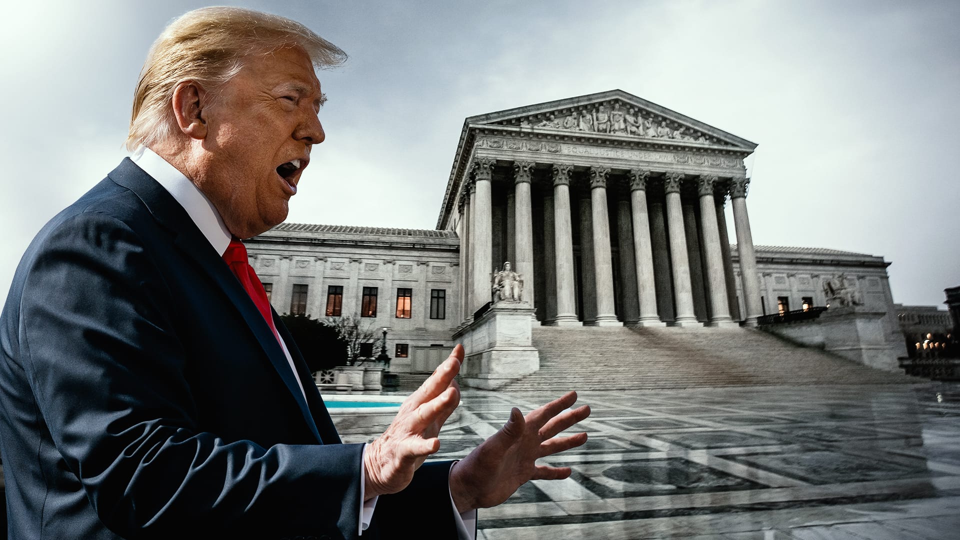 Donald Trump und der Supreme Court: Der US-Präsident hat sich in jüngerer Vergangenheit häufiger über Urteile geärgert.