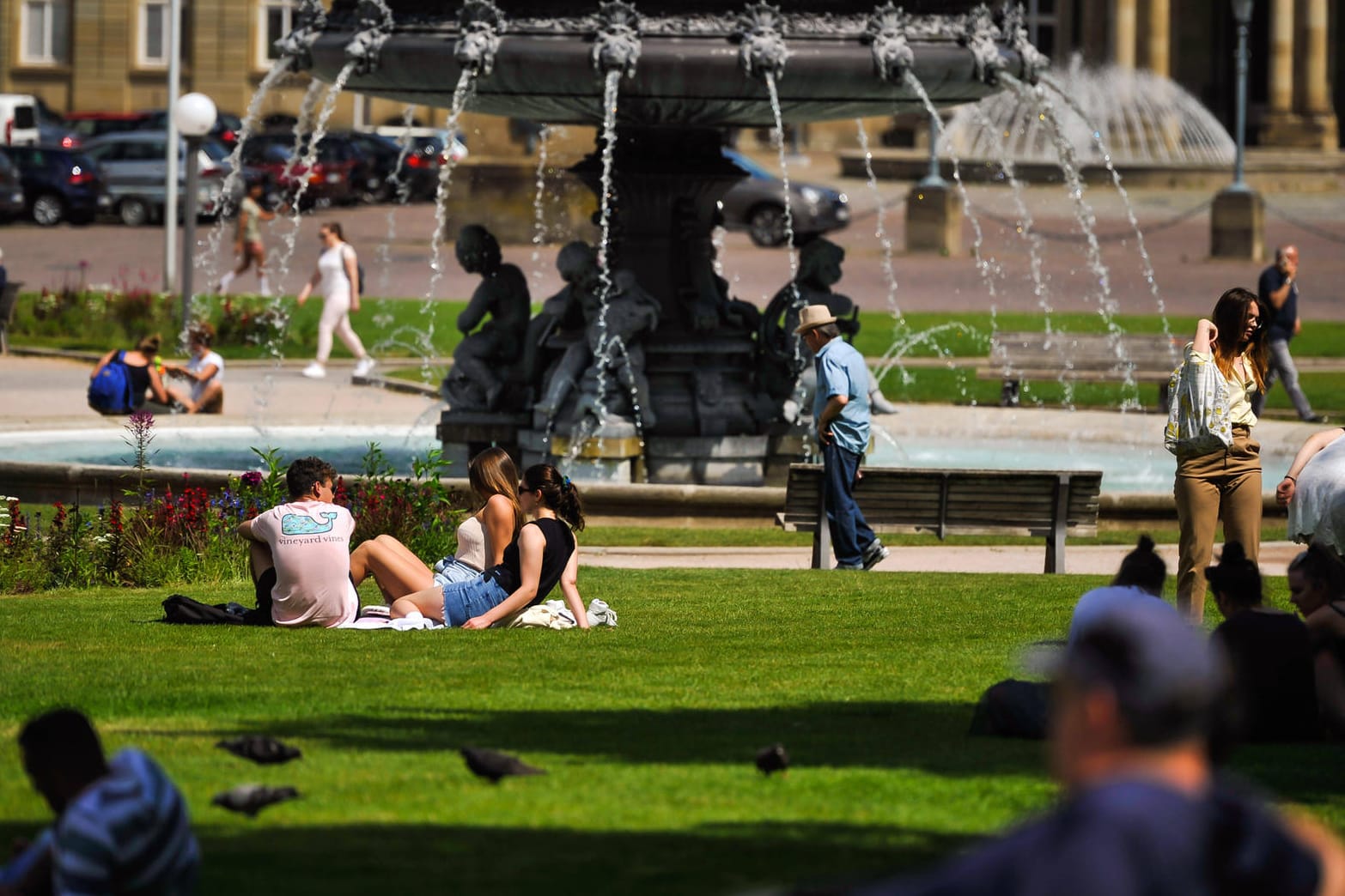 Sommer in Stuttgart: An vielen Orten in Deutschland kommt am Wochenende die Sonne zurück.