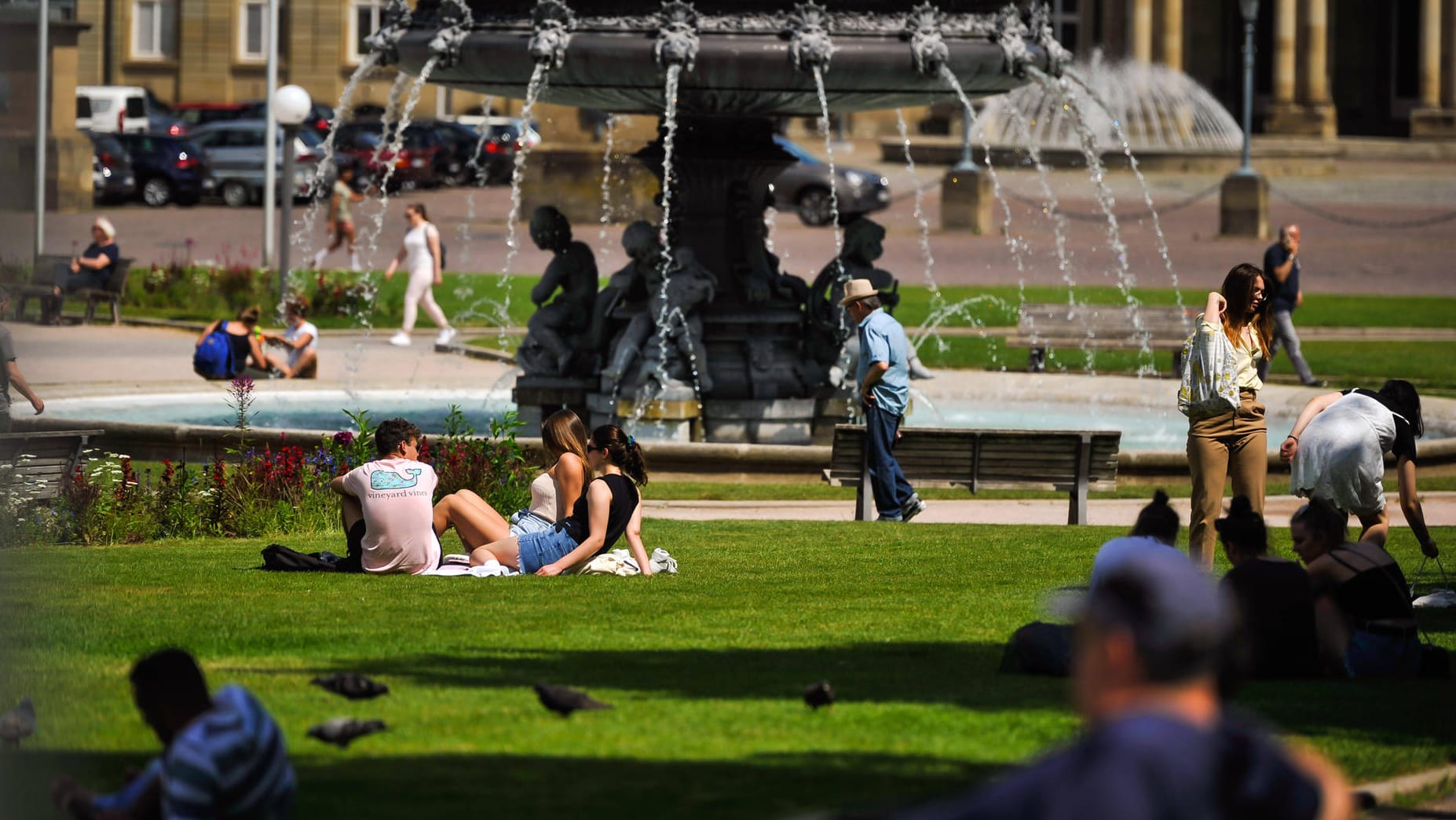 Sommer in Stuttgart: An vielen Orten in Deutschland kommt am Wochenende die Sonne zurück.