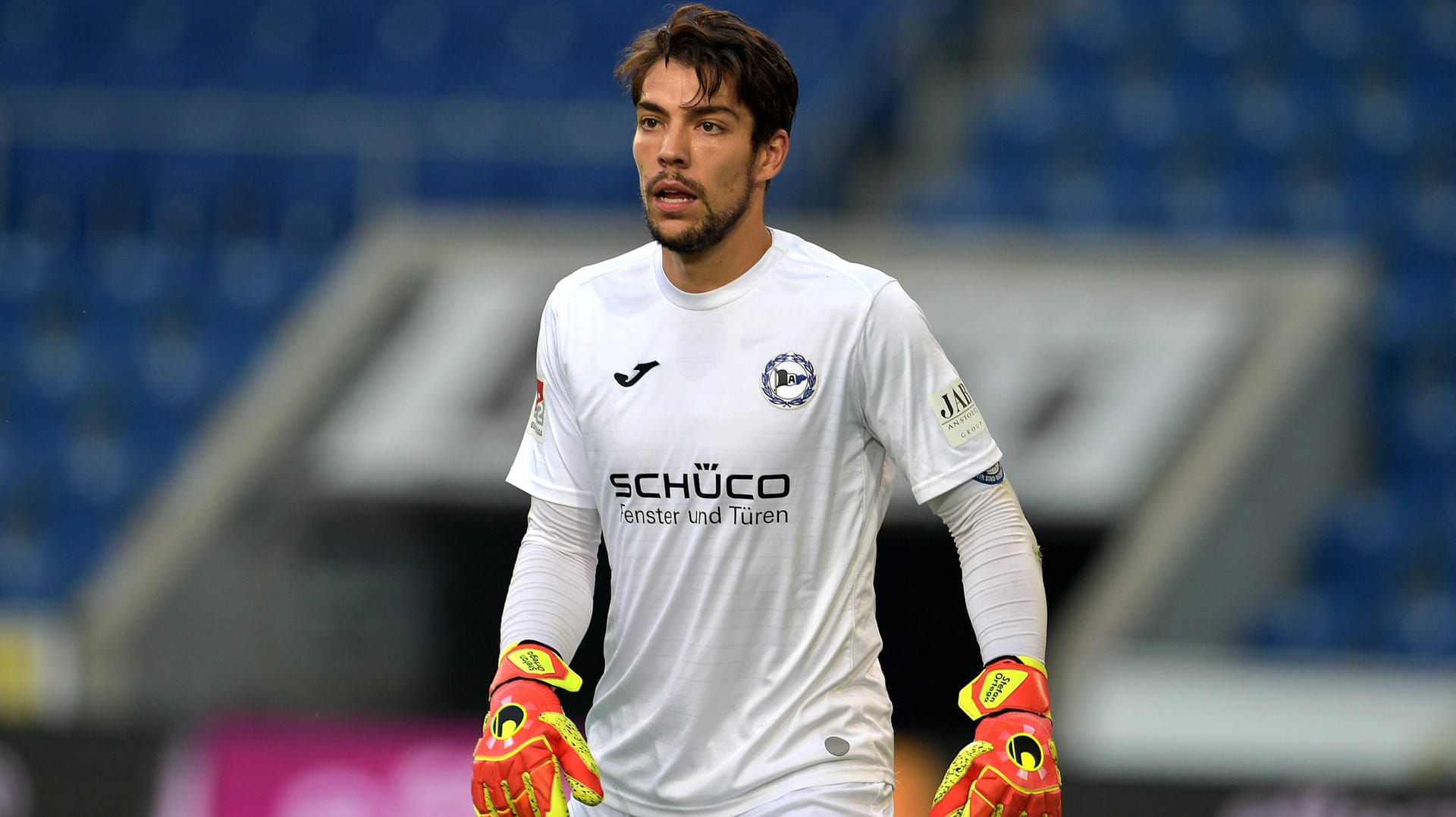 Bielefelds Stefan Ortega: Kein Torhüter kassierte so wenig Gegentore (30) in der zweiten Liga wie der Arminen-Rückhalt.