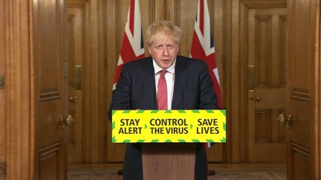 Boris Johnson will Großbritannien bis Weihnachten wieder zur Normalität zurückführen.