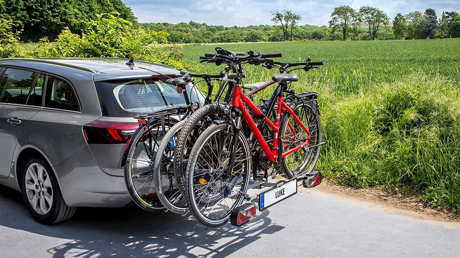 Fahrradträger für vier Räder: Heute bei Amazon zum Schnäppchenpreis verfügbar.