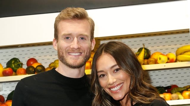 Andre Schürrle, ehemaliger Fußballnationalspieler, und seine Frau Anna.