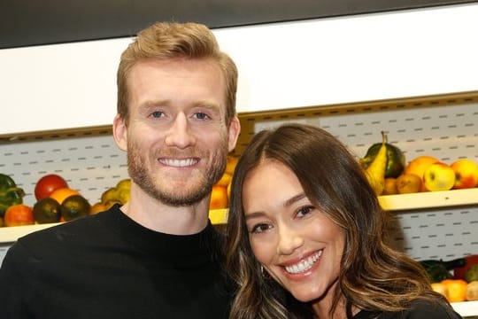 Andre Schürrle, ehemaliger Fußballnationalspieler, und seine Frau Anna.