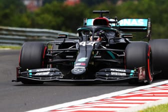 Weltmeister in überragender Verfassung: Lewis Hamilton beendete das Qualifying in Ungarn als Schnellster.