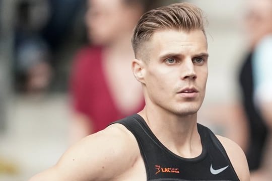 Julian Reus gewann die 100 Meter in Wetzlar mit einer Zeit von 10,33 Sekunden.