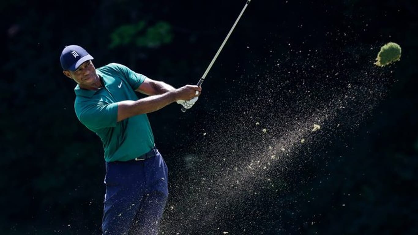 Tiger Woods aus den USA hat am dritten Tag eine 71er-Runde hingelegt.