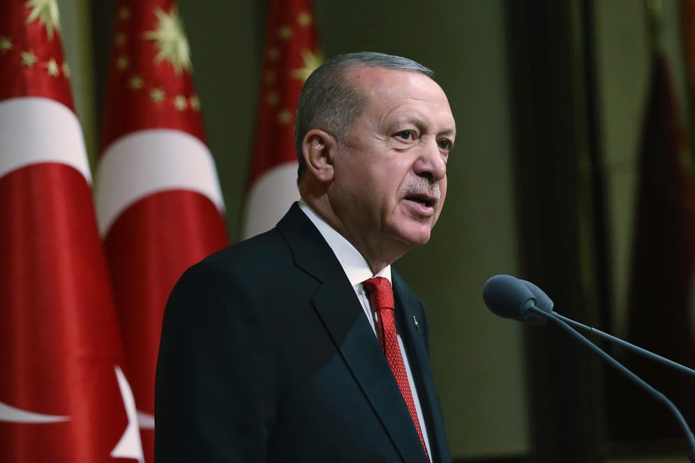Der türkische Präsident Recep Tayyip wird wegen der Umwandlung der Hagia Sophia in eine Moschee heftig kritisiert.