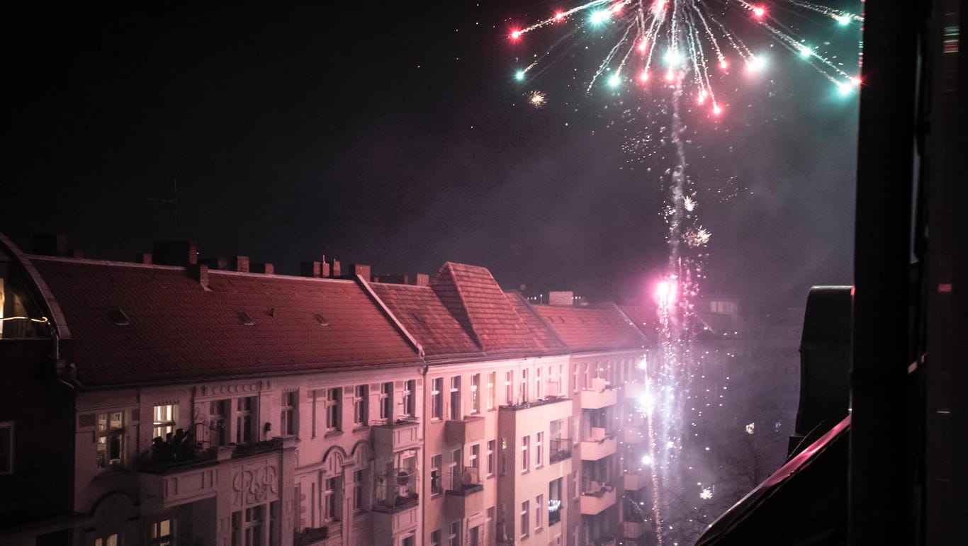 Silvester-Feuerwerk in Berlin: Das Ausmaß der Feinstaubbelastung wurde offenbar bislang überschätzt.
