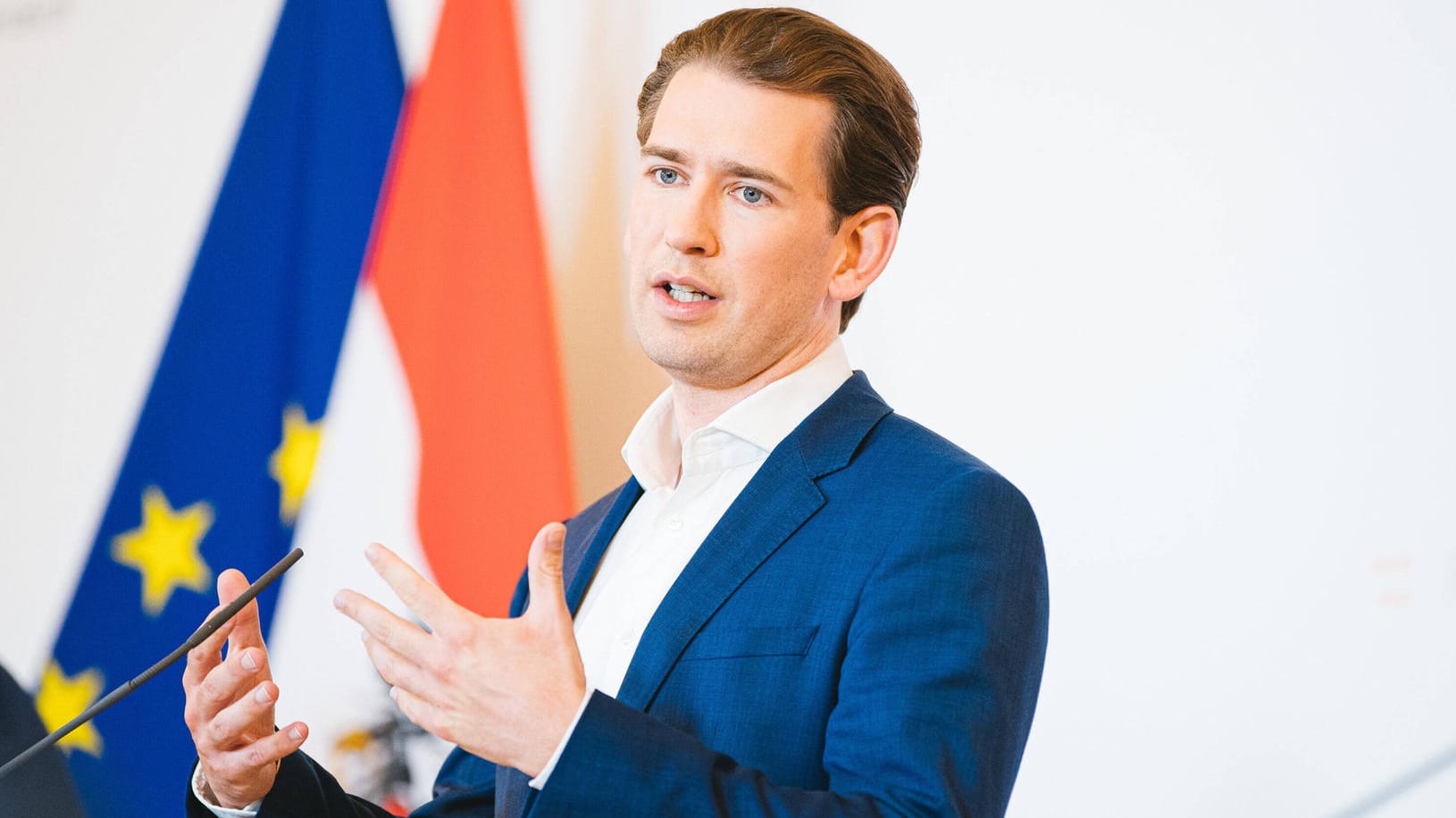 Österreichischer Bundeskanzler: Sebastian Kurz steht offenbar vor der Wiedereinführung der Landesweiten Maskenpflicht.