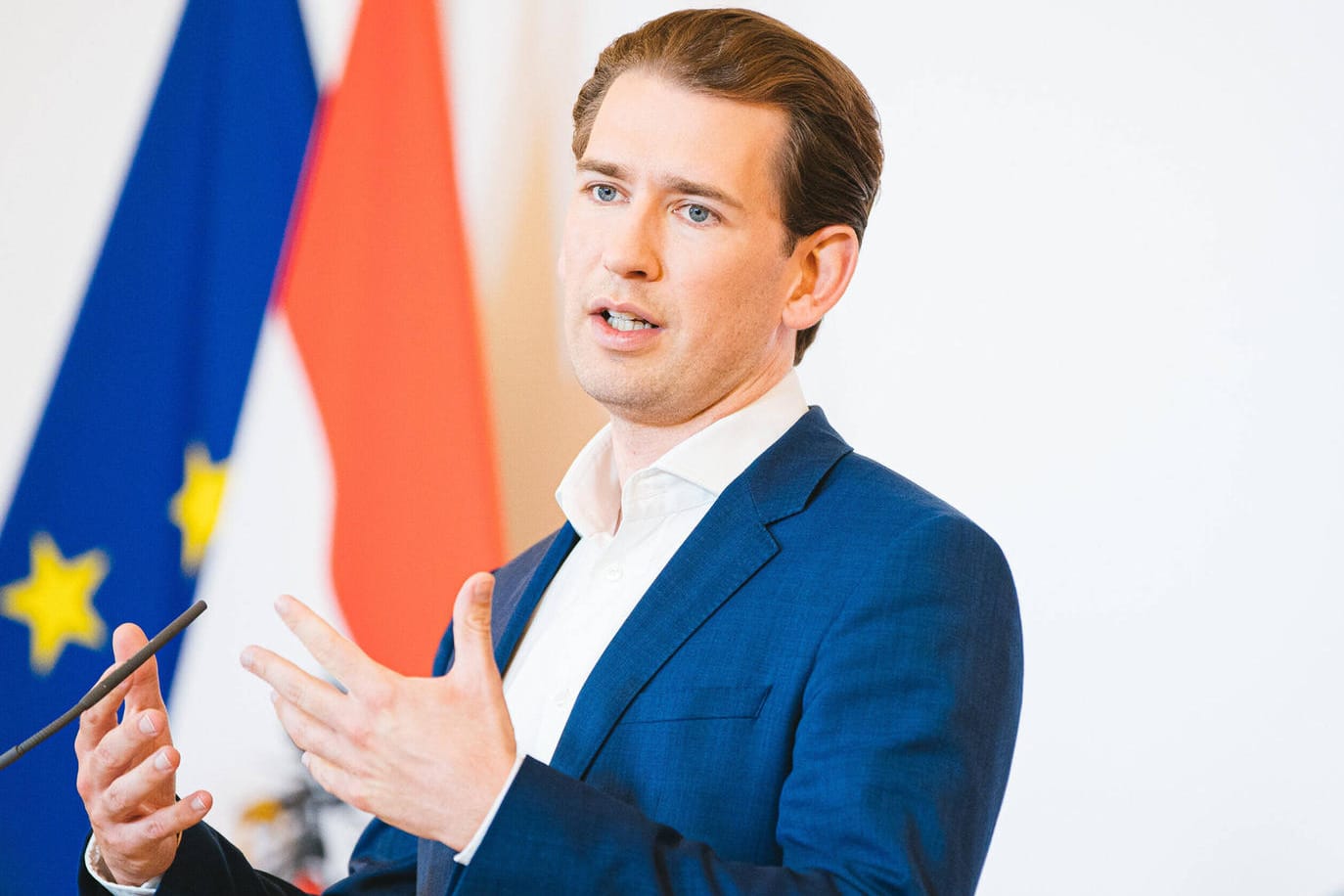 Österreichischer Bundeskanzler: Sebastian Kurz steht offenbar vor der Wiedereinführung der Landesweiten Maskenpflicht.