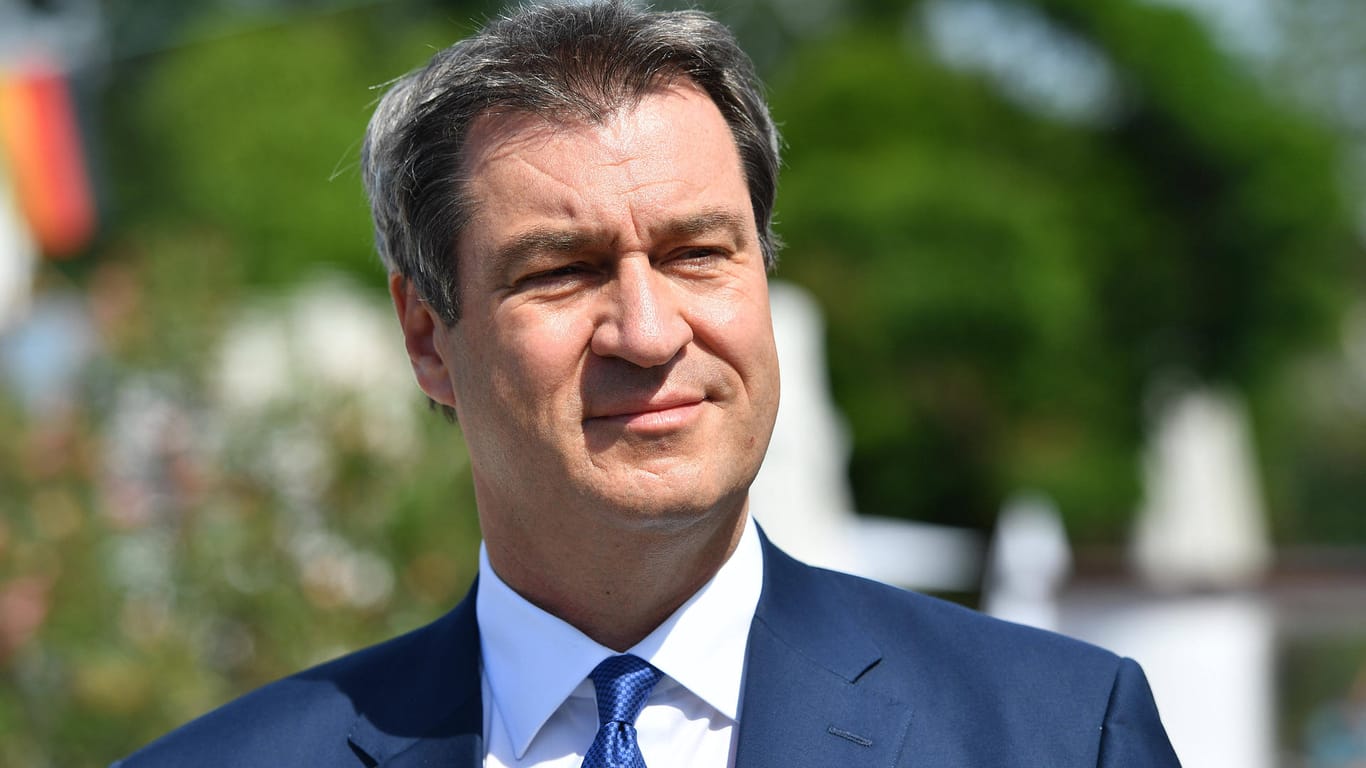 Bayerns Ministerpräsident Markus Söder: Hielt sich im ZDF zu einer möglichen Kanzlerkandidatur weiter bedeckt.