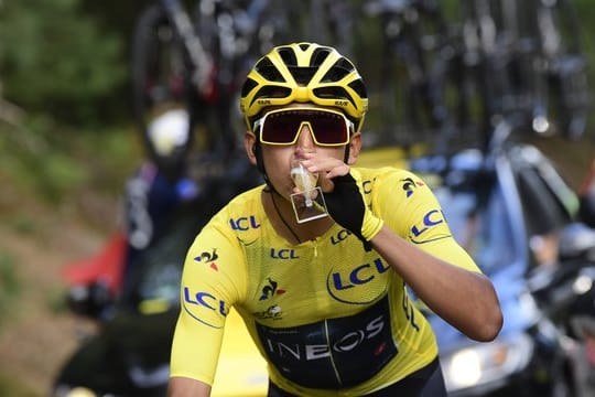 Titelverteidiger bei der Tour de France: 2019er-Sieger Egan Bernal.