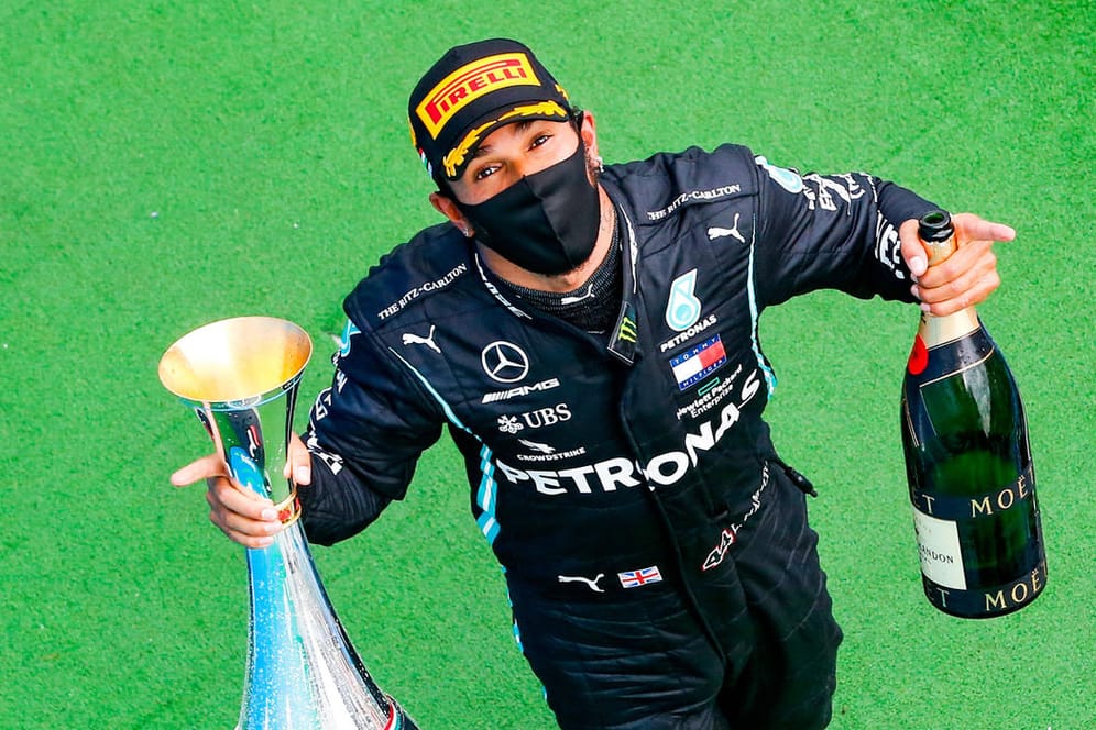 Ließ der Konkurrenz keine Chance: Mercedes-Pilot Lewis Hamilton.