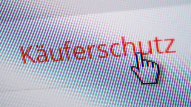 Einige Unternehmen bieten bei Online-Einkäufen einen Käuferschutz an. Einige Unternehmen bieten bei Online-Einkäufen einen Käuferschutz an.