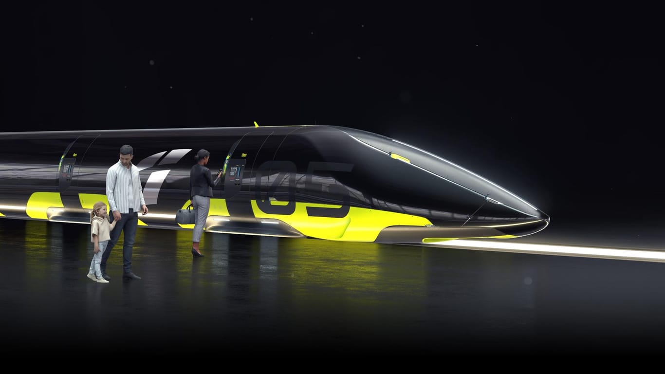 Hyperloop-Entwurf der TUM: Das Team aus München gewann bislang jeden Wettbewerb.
