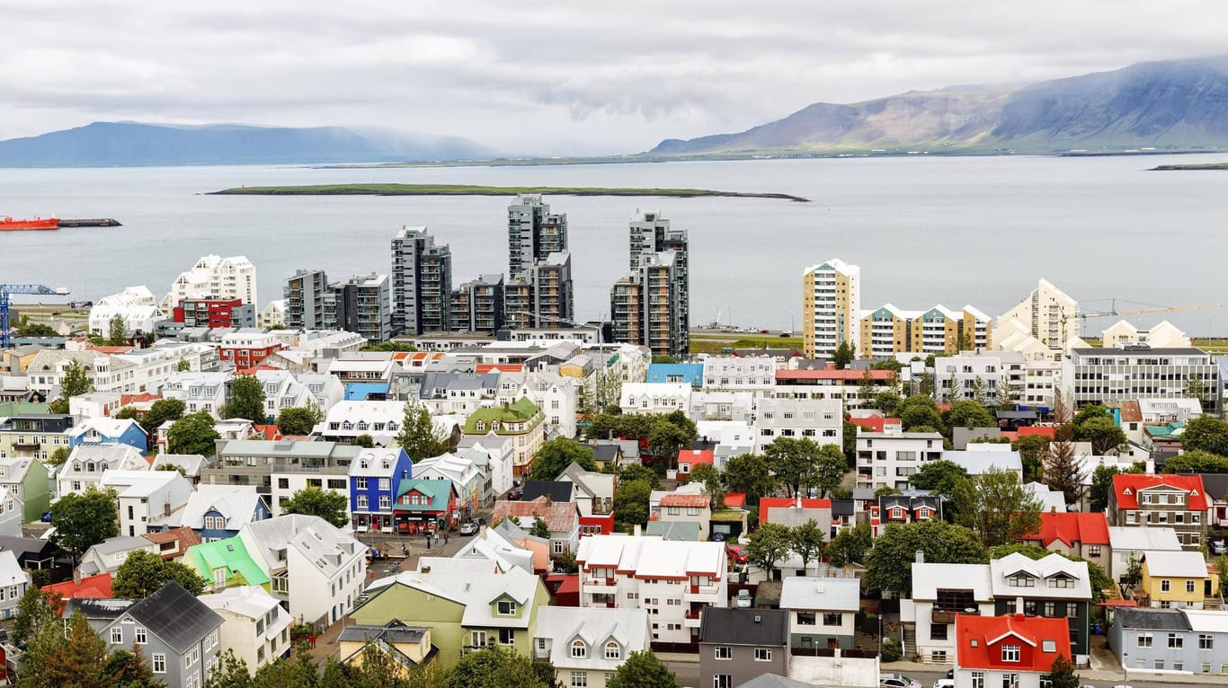 Skyline von Reykjavik: In Island kommt die Erde seit Wochen nicht zur Ruhe. (Archivbild)