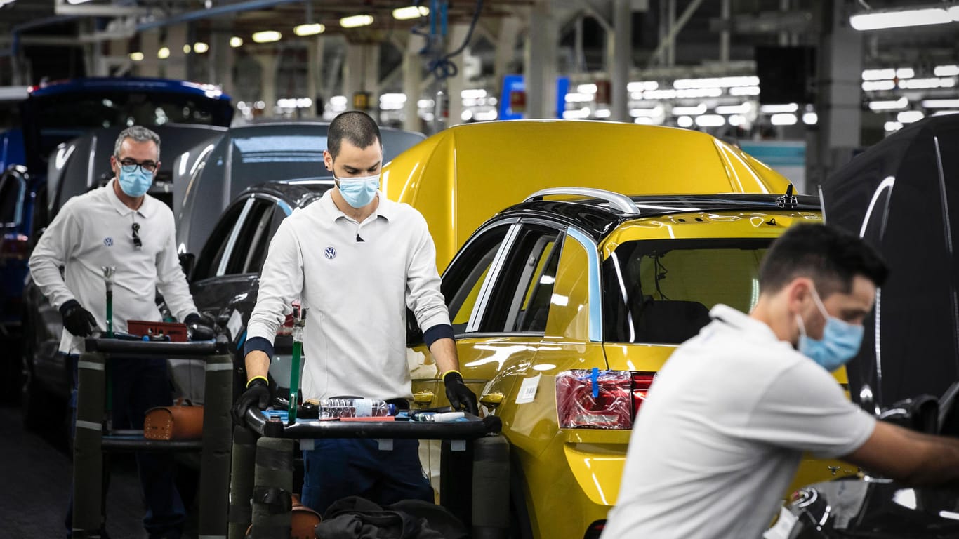 Pruduktion des T-Roc: VW ist der weltweit innovationsstärkste Autohersteller. Im vergangenen Jahr reichte es nur für Rang drei.