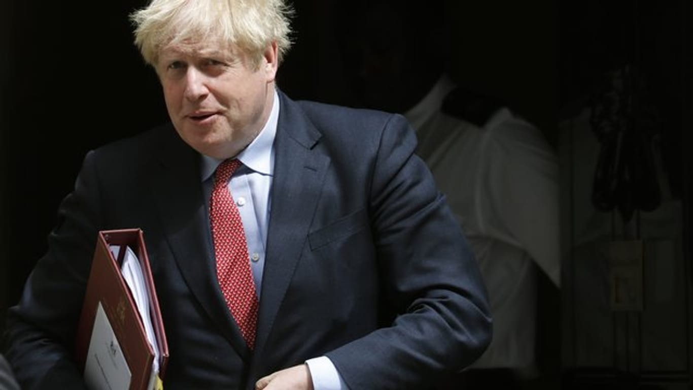 Der britische Premierminister, Boris Johnson, verlässt die 10 Downing Street.