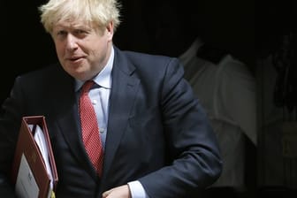 Der britische Premierminister, Boris Johnson, verlässt die 10 Downing Street.