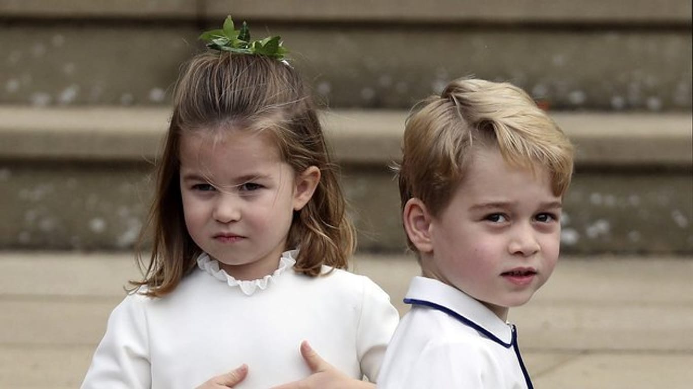 Prinzessin Charlotte ist zwei Jahre jünger als ihr Bruder Prinz George.