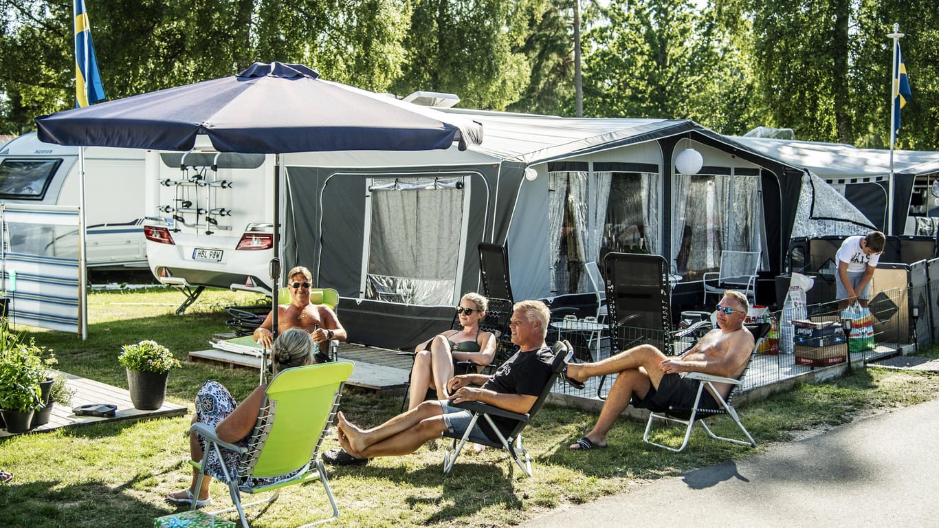 Campen: Wegen der Corona-Krise machen viele Deutsche Urlaub im Zelt oder Wohnmobil.