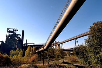 Rohrleitungen der stillgelegten Zeche Phoenix: In Dortmund sind unter der Erde unbekannte Leitungen gefunden worden. Sie könnten aus der Bergbau-Zeit stammen.
