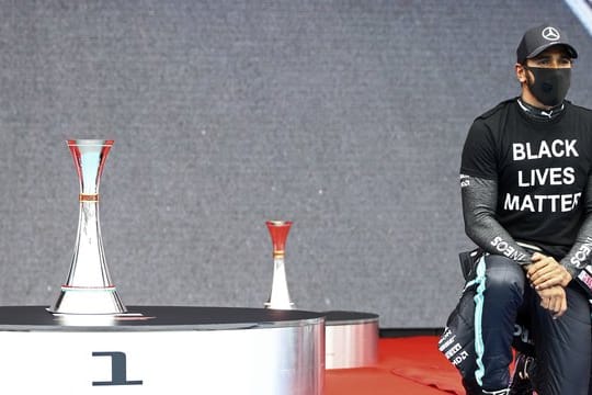 Zeigt klare Kante gegen Rassismuns: Formel-1-Weltmeister Lewis Hamilton.