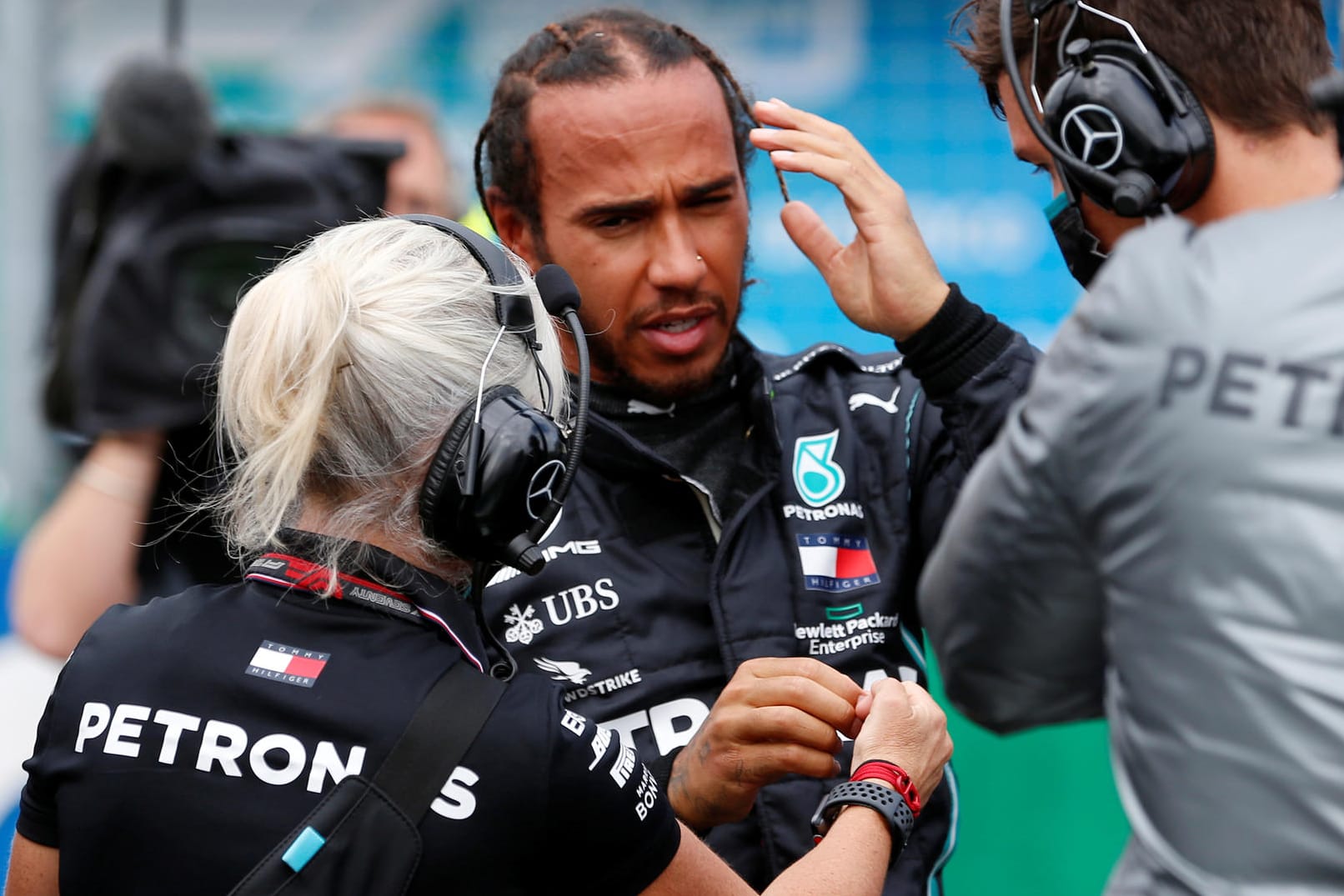 Klares Statement: Formel-1-Weltmeister Lewis Hamilton.