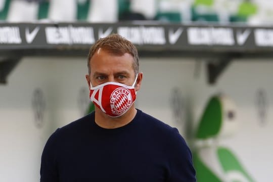 Testet mit seinem Team gegen Olympique Marseille: Bayern-Coach Hansi Flick.