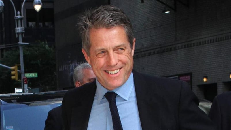 Hugh Grant: Der Schauspieler ist begeisterter Sport-Fan.