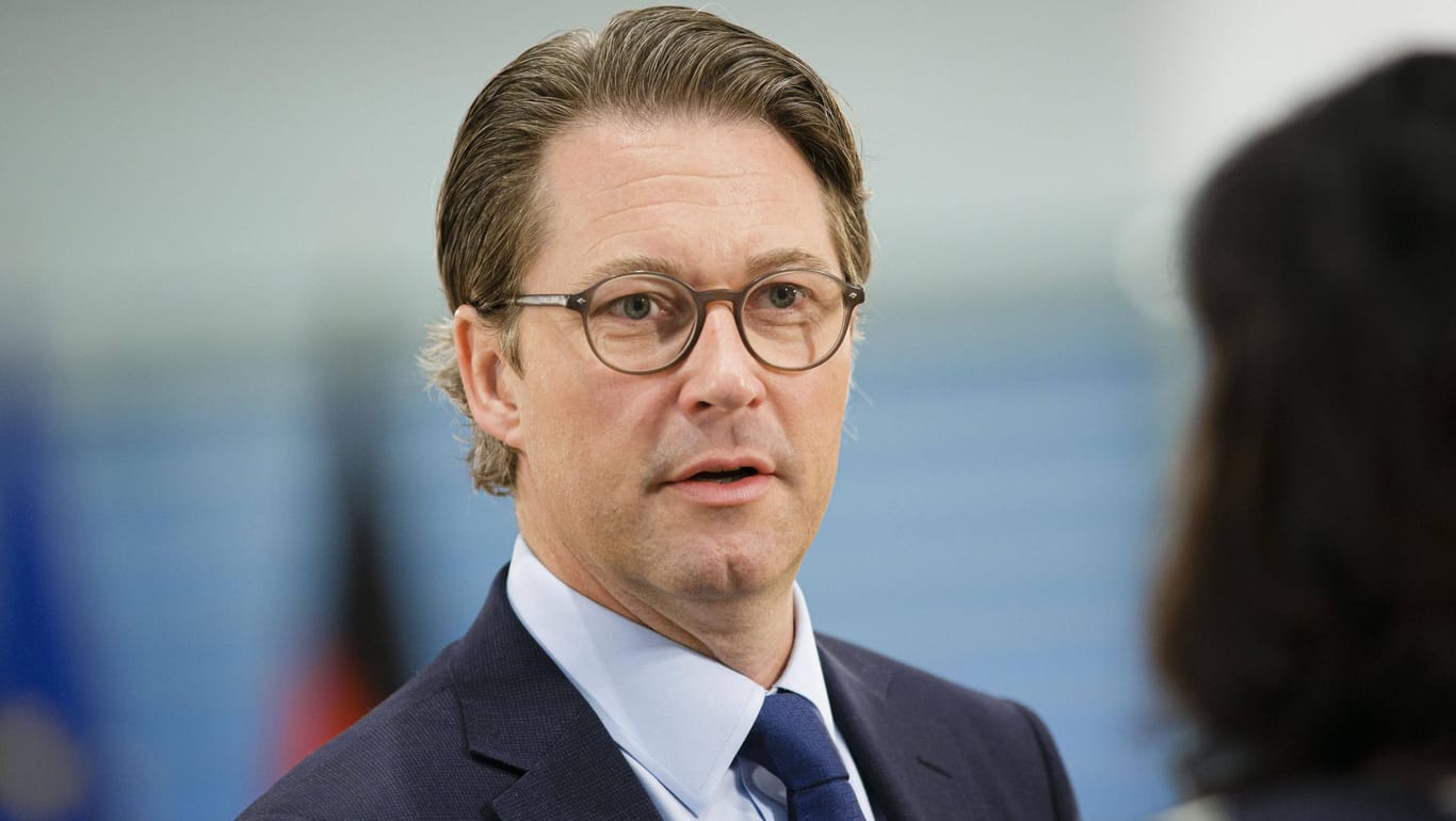 Bundesverkehrsminister Andreas Scheuer, CSU, aufgenommen zu Beginn einer Kabinettsitzung. Berlin, 15.07.2020 Berlin Deut