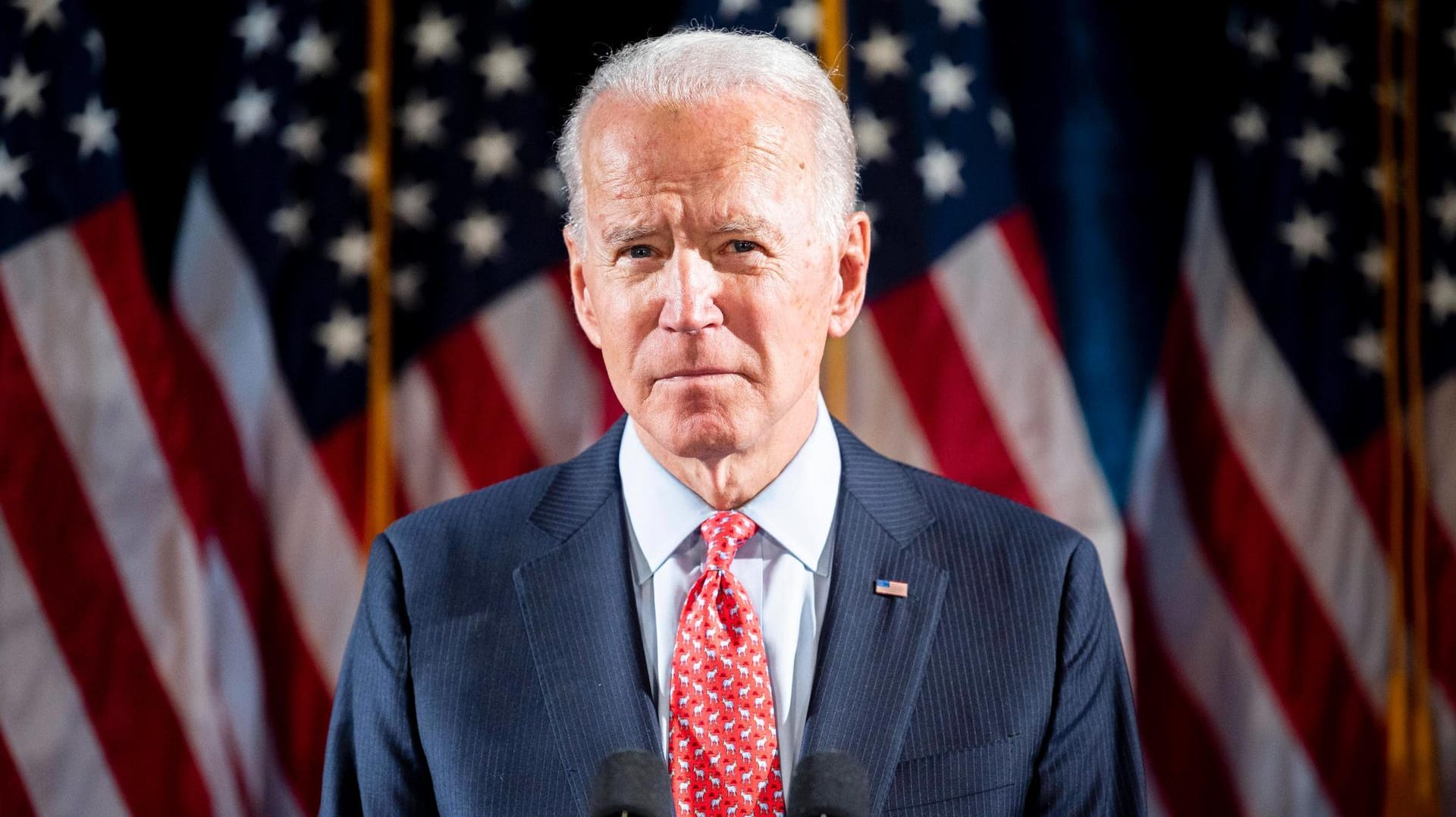 Joe Biden: Trumps Herausforderer liegt derzeit in Umfragen vorn.