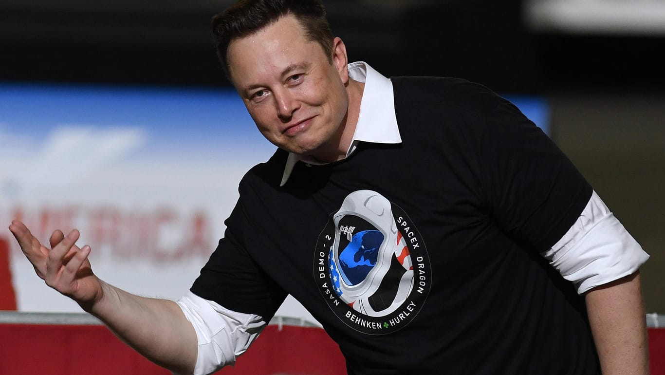 Elon Musk: Der Tesla-Chef wird an der Börse gefeiert.