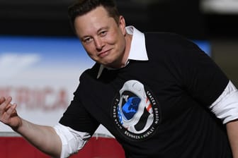 Elon Musk: Der Tesla-Chef wird an der Börse gefeiert.