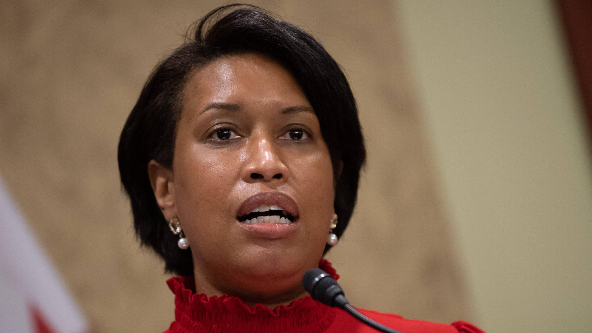 Muriel Bowser: Sie ist Bürgermeisterin von Washington D.C. und verurteilt den Einsatz von Bundespolizisten durch Trump scharf.