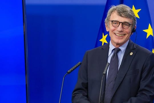 Parlamentspräsident Sassoli begrüßte die Gipfelbeschlüsse grundsätzlich.